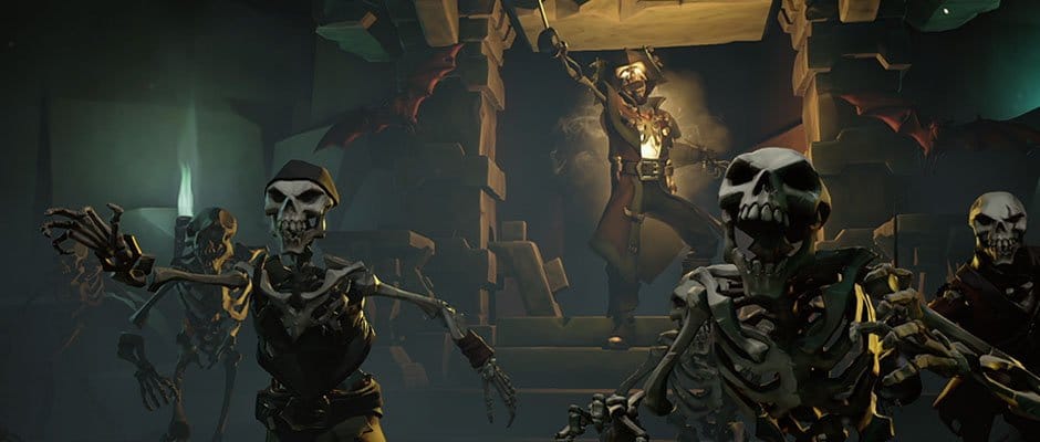 what to do with gold tooth skull sea of thieves